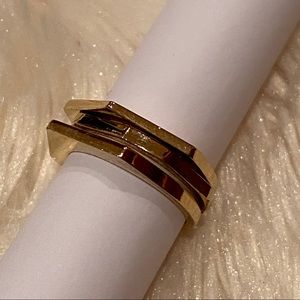 J. Crew Gold Stacking Rings